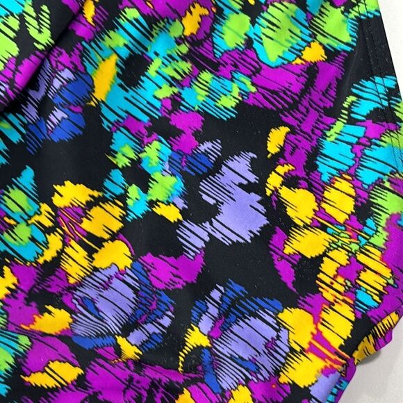 Allen B. Schwartz | Women’s Black Purple Bikini Bottoms Swimsuit Bathing Suit 10 - Picture 8 of 12